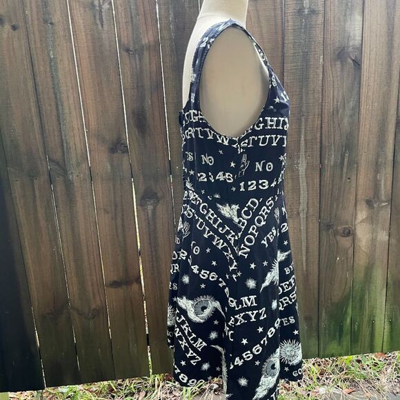 FOLTER OUIJA BOARD DRESS 3X Nwot Glow In The Dark - Picture 4 of 9